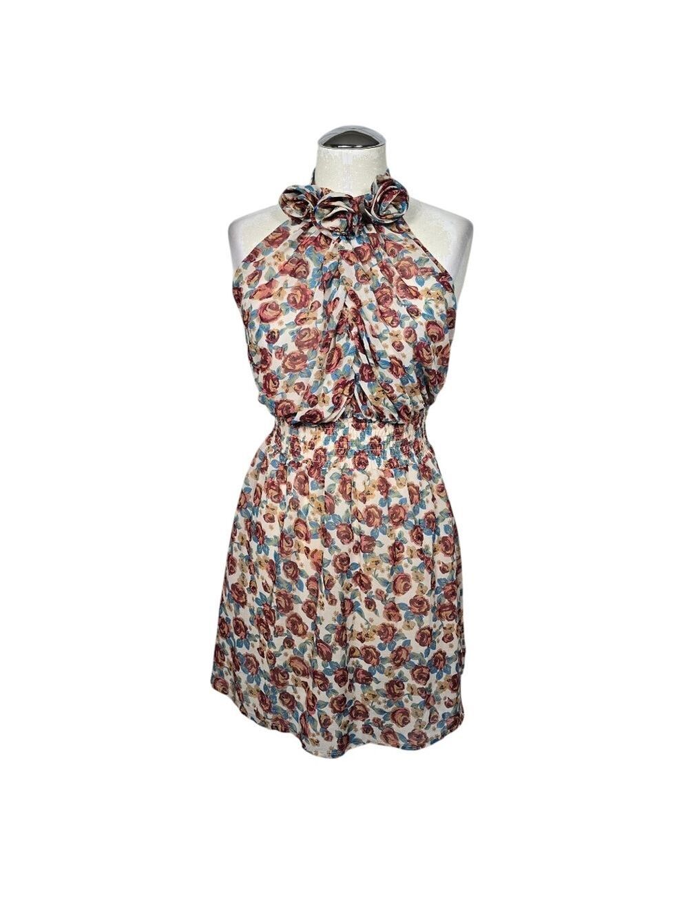 Poetry Clothing Floral Sleeveless Dress S